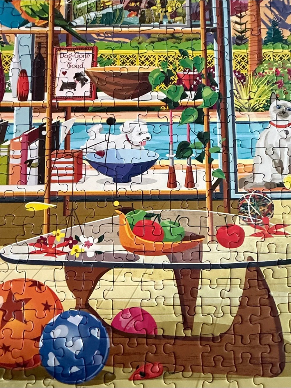 Puzzle by Ravensburger. 500ct. Pets of Palm Springs